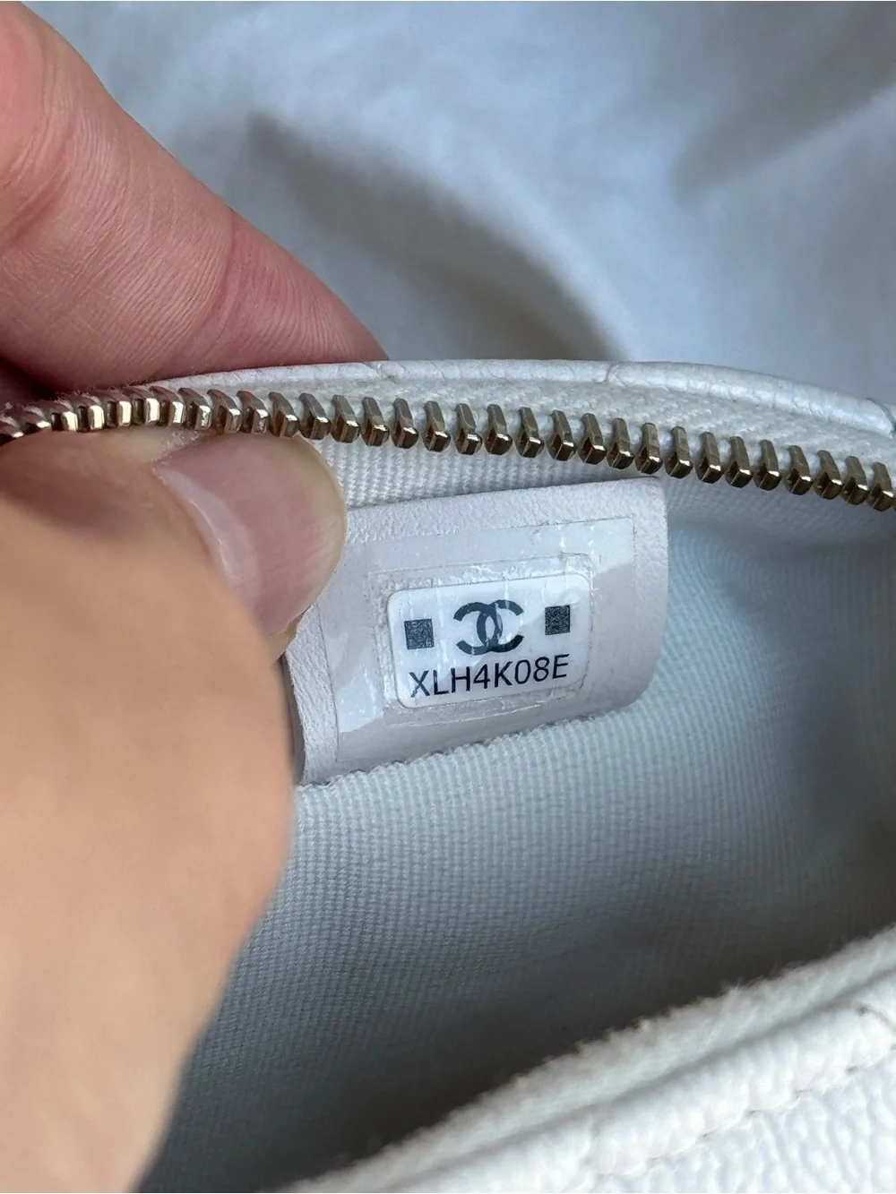 CHANEL authentic white